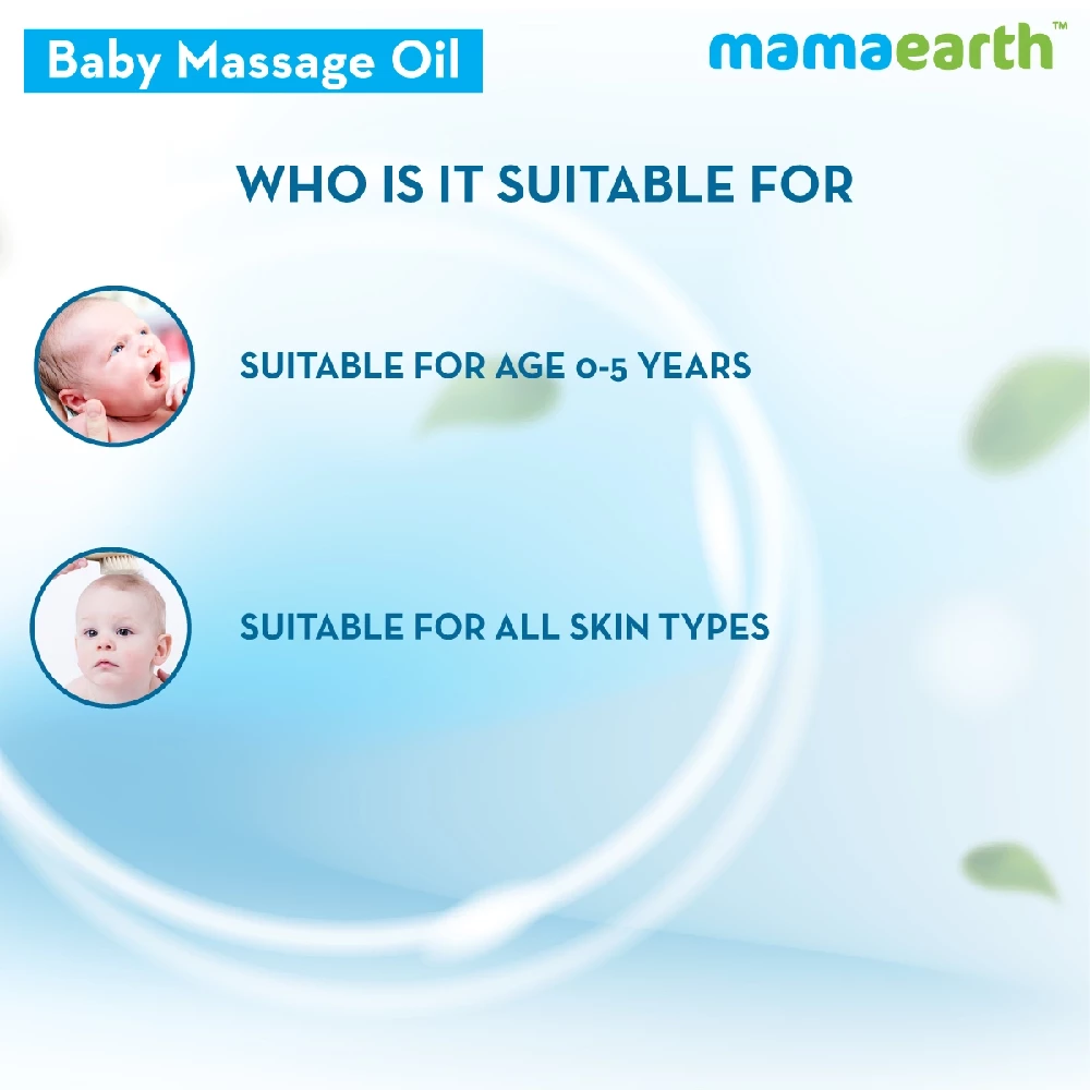 Soothing Massage Oil for Babies with Sesame, Almond and Jojoba Oil, 200 ml-6.webp
